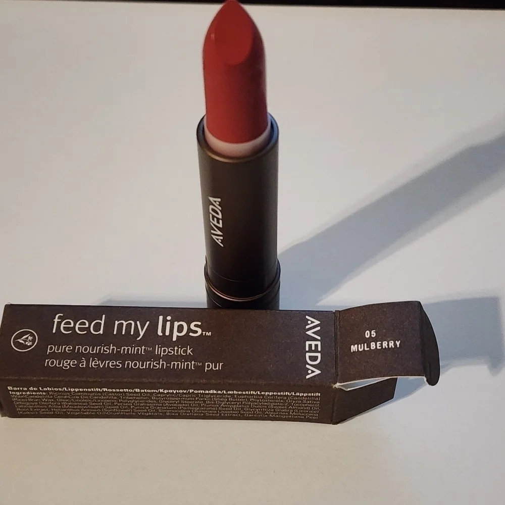 Aveda Mulberry Feed My Lips Lipstick # 05